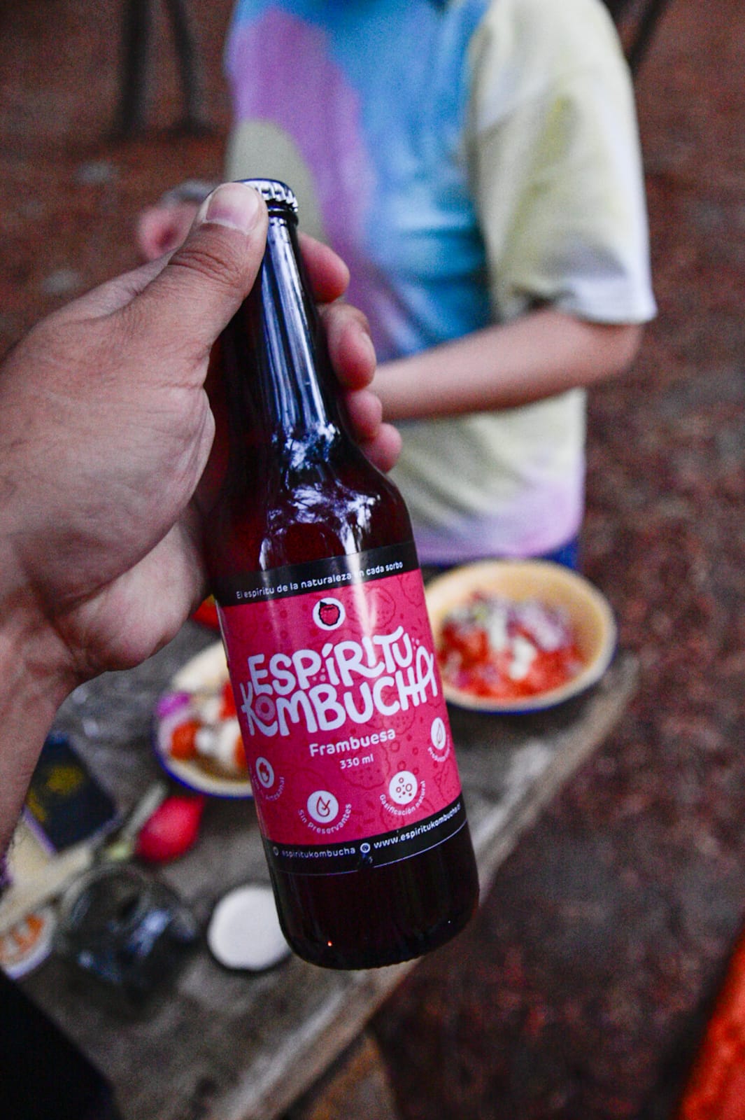 Pack 12 Kombucha Frambuesa 330 cc. El Poder Antioxidante